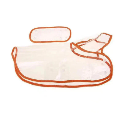 Waterproof Dog Raincoat – Hooded Transparent Rainwear Jacket for Small Dogs & Puppies