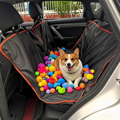 Premium Oxford Cloth Dog Car Seat Cover – Waterproof & Durable Pet Hammock for Cars and SUVs