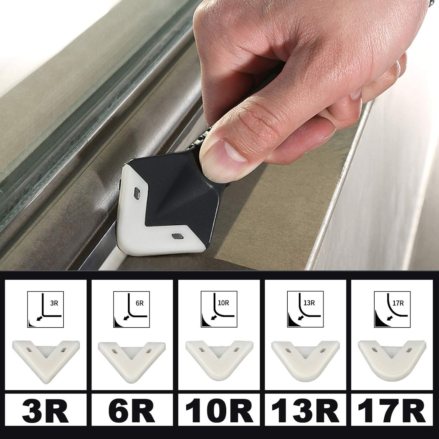 9Pcs 3 in 1 Silicone Caulking Tools