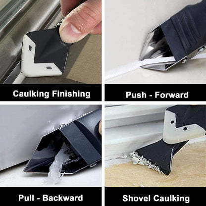 9Pcs 3 in 1 Silicone Caulking Tools