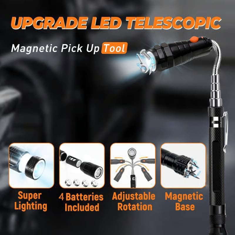 🔧Telescoping Magnetic Pickup Tools